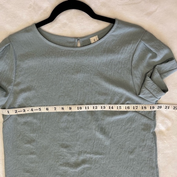 Westmccn Boxy Green and Blue Short Sleeve T-Shirt.  #059 - Picture 4 of 6